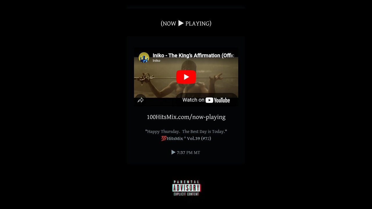 NOW ▶️ PLAYING #Iniko