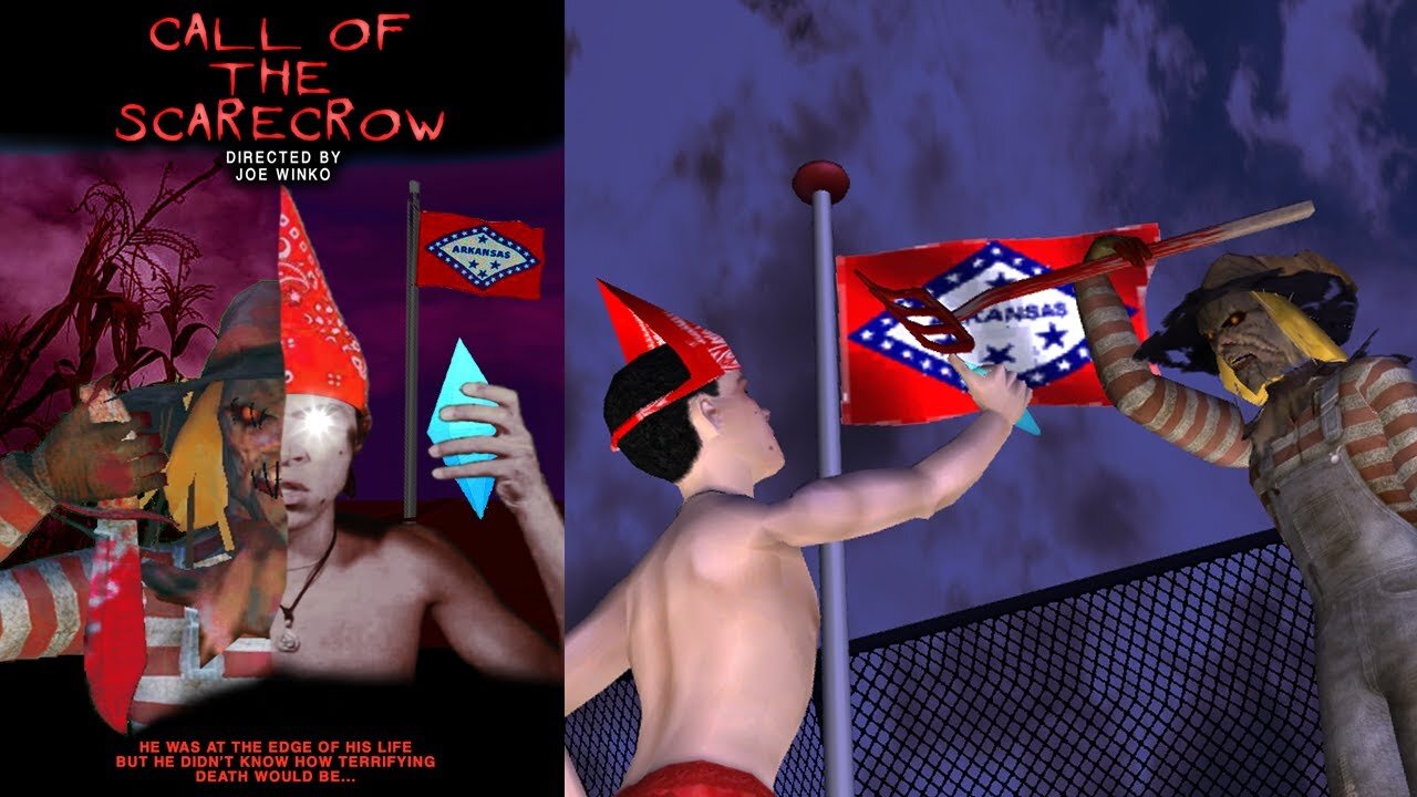 Call of the Scarecrow - Sims 2 Slasher Movie (2020) Joe Winko