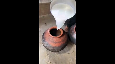 Cow milk ghee making