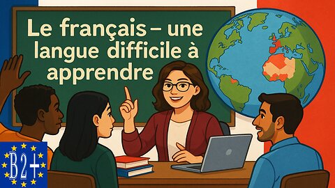 FRENCH: A DIFFICULT LANGUAGE TO LEARN (fr-en)