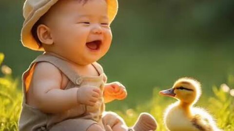 Hilarious Baby Laughing on Duck Ride 🦆 | USA & UK’s Favorite Baby Video!
