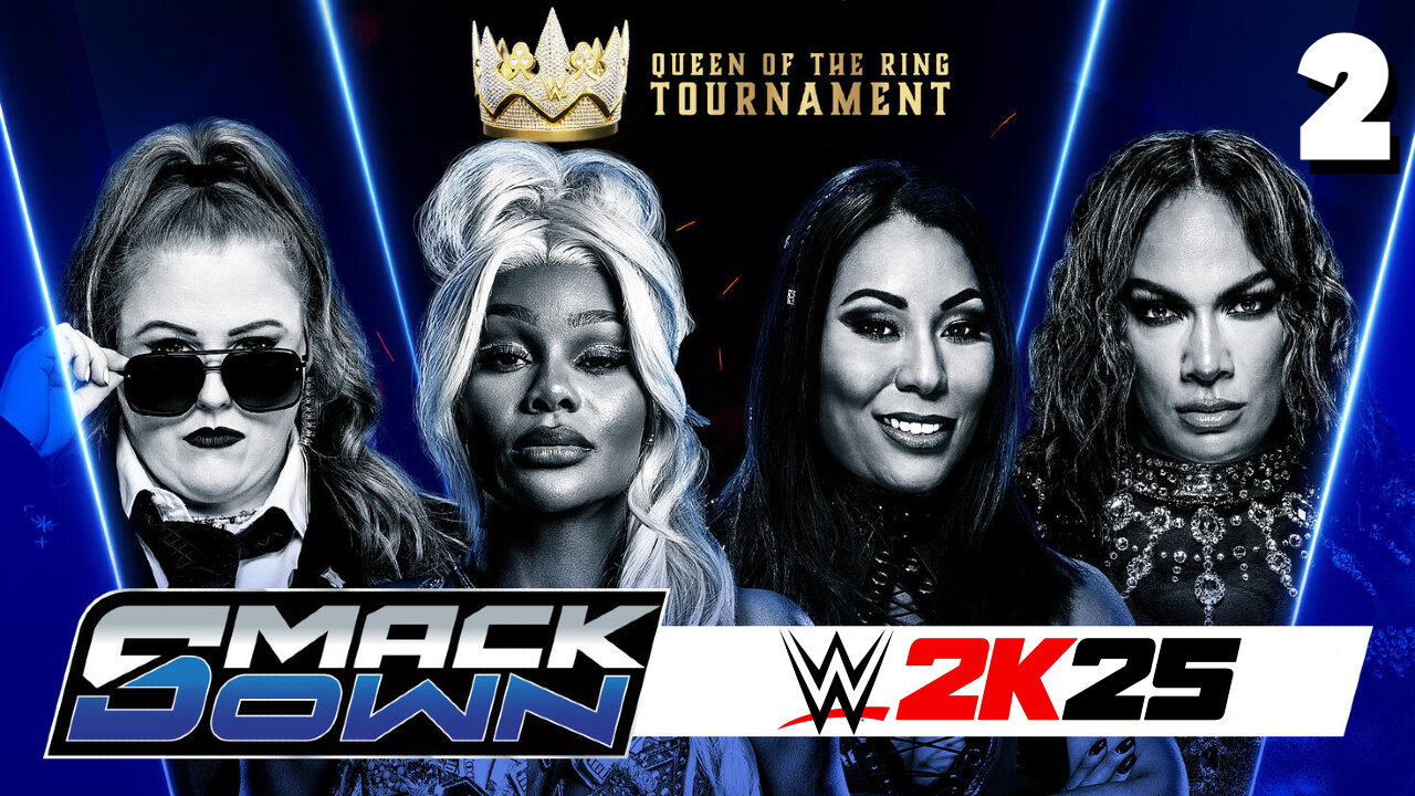 WWE 2K25 Smackdown June 13th 2025 - Match 2: Jade goes through!