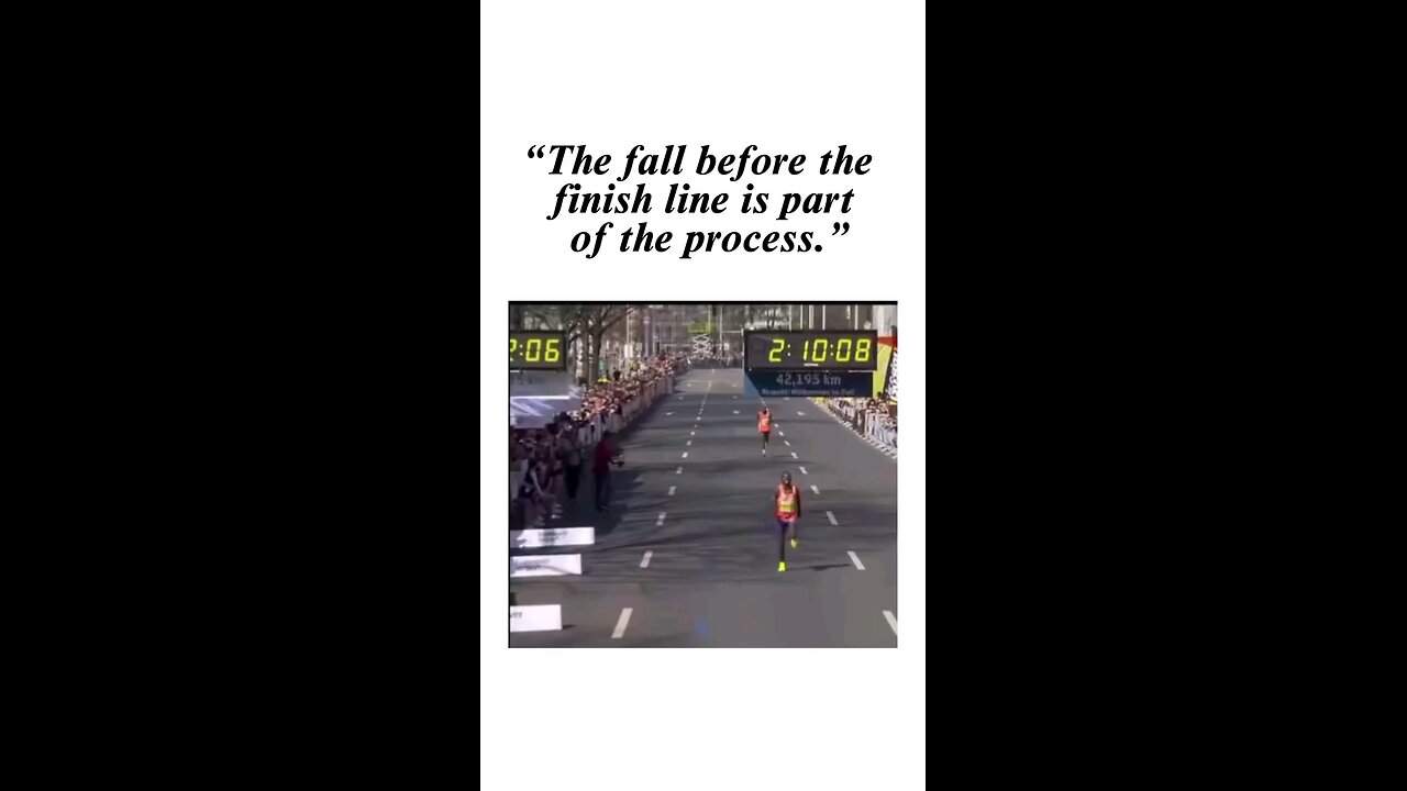 the finish line is closer than you think