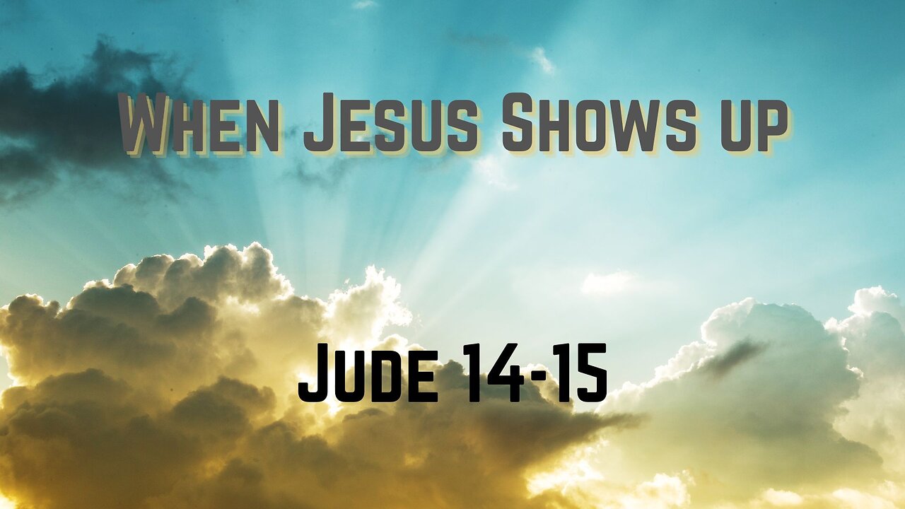 When Jesus Shows Up - Evangelist Rick Coram