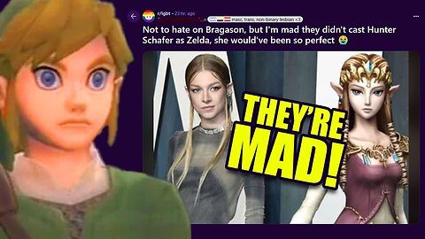 Zelda Ain't Trans. And They're Mad.