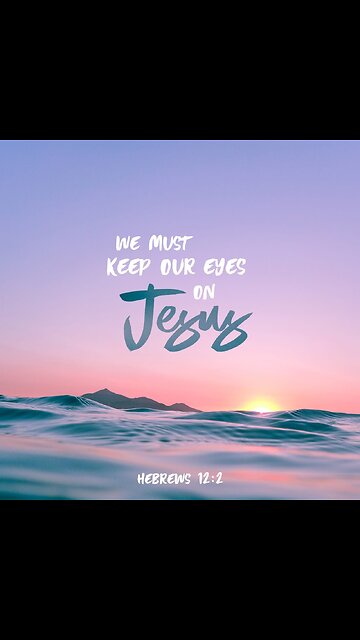 focus on Jesus