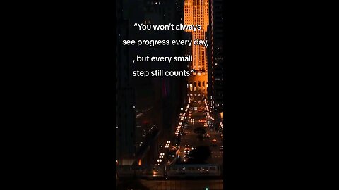 “Keep Moving Forward”
