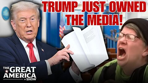 Trump OBLITERATES MSM and Dems in Press Conference! He bought the Receipts!