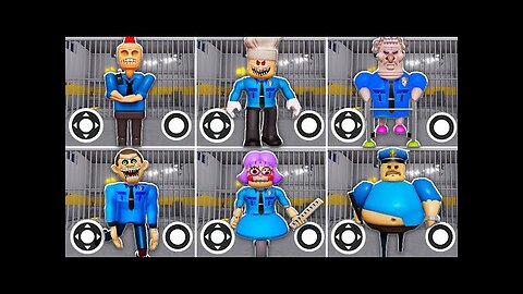 What if I BECOME EVERYONE ALL Barry's Prison MORPHS! Grumpy, Barry, Mr Funny, Siren, Papa (#roblox)