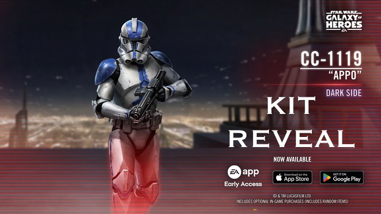 *NEW* Character Inbound: CC-1119 "Appo" | First of a New Lord Vader Squad! | Kit Reveal