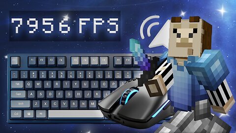 2000fps Extremely Satisfying Bedwars ASMR Keyboard + Mouse Sounds | HYPIXEL BEDWARS