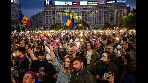 5.18.25: Bucharest, Romania - Adrei Boros on election night