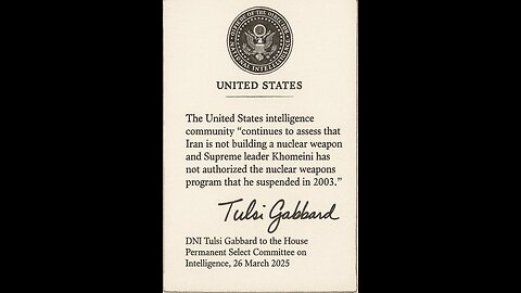 Tulsi Gabbard could be forced out soon as DNI according to DC sources!