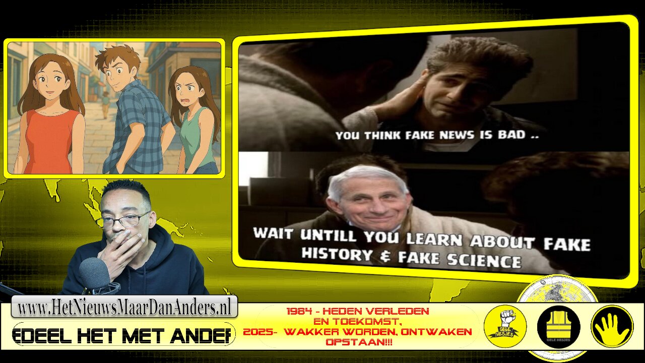 HNMDA live 31-03-25 : 1984 - Heden verleden en toekomst, 2025 - Wakker worden, Ontwaken OPSTAAN!!!