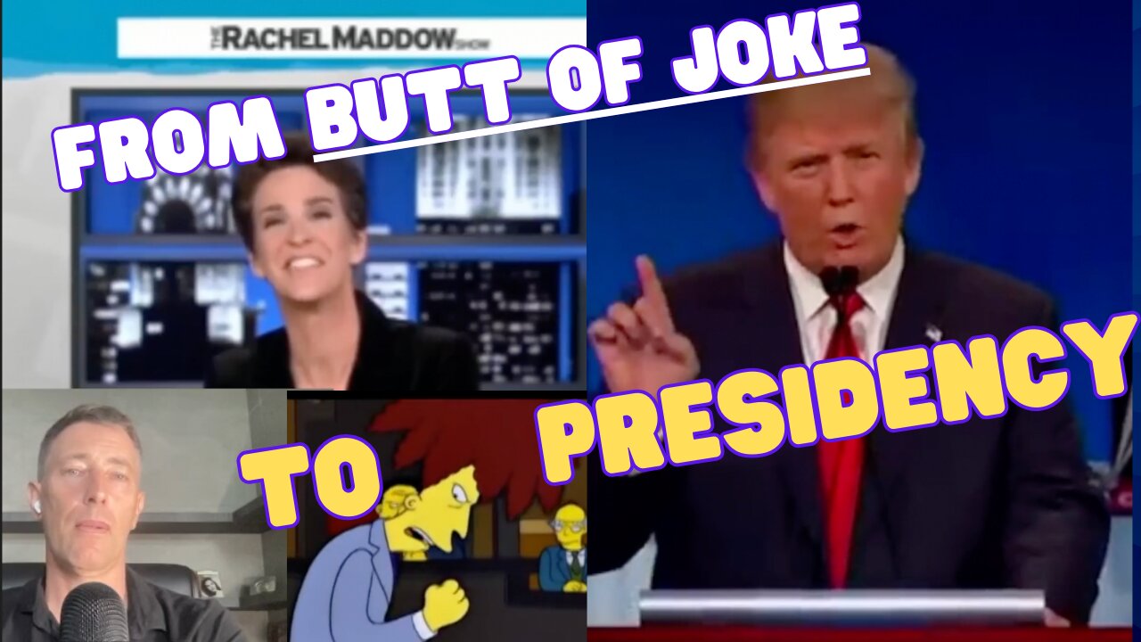 Donald Trump's RISE: From Mockery + the Butt of the Joke on MSNBC to Destroying Hillary