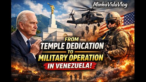 FROM TEMPLE DEDICATION TO MILITARY OPERATION IN VENEZUELA!