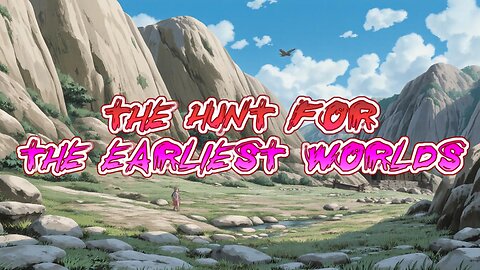 The Hunt For The Earliest Worlds
