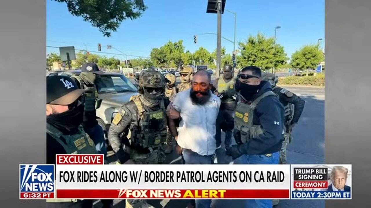 EXCLUSIVE: Inside Home Depot raid in California by Border Patrol