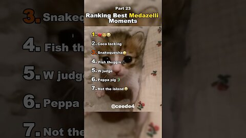 Funniest Medazelli#ranking #medazelli #tiktok