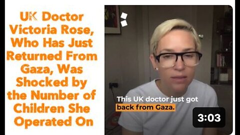 "UK Doctor Shocked by High Number of Child Surgeries Following Gaza Return"