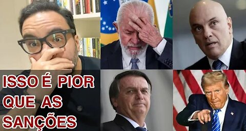 Sanções? NÃO! Algo MUITO PIOR ameaça Lula e Moraes.