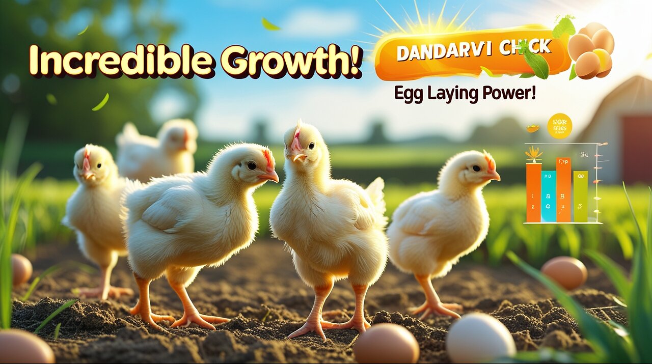 Dandarvi Breed Chicks: The Secret to Rapid Growth & Unlimited Egg Production!