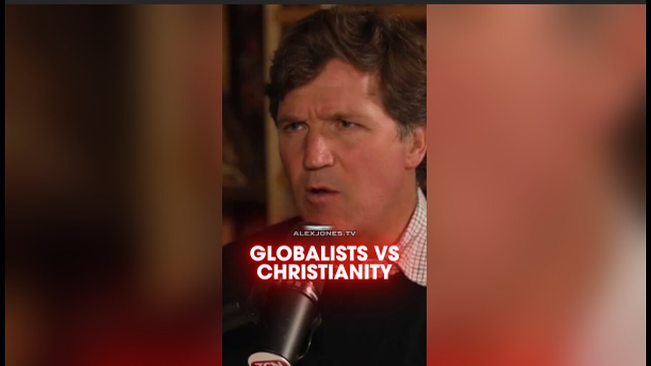 Alex Jones & Tucker Carlson: Globalists Promote War To Destroy Christian Civilization - 10/13/25