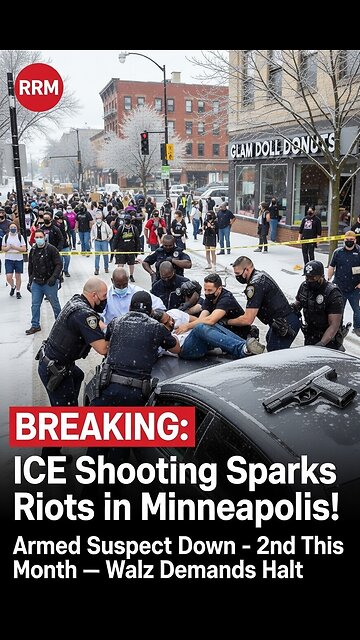 ICE Agent Shoots Armed Suspect Outside Glam Doll Donuts — DHS Confirms Gun Recovered