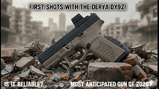 New Derya DY9Z Pistol | First Impressions and Shots!