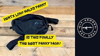 First Impressions - Vertx Long Walks Fanny Pack