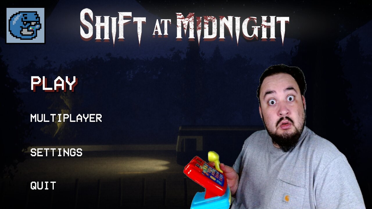 SHIFT AT MIDNIGHT - THIS HORROR GAME IMA HAVE TO PLAY AGAIN!! FEELS LIKE A CREEPY PASTA STORY.