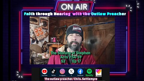 The Stoning of Stephen Acts 7:54-59 S2 Ep 17