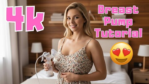 [4K] Breastfeeding with Luna | Tips & Breast Pump Tutorial | Pump With Me