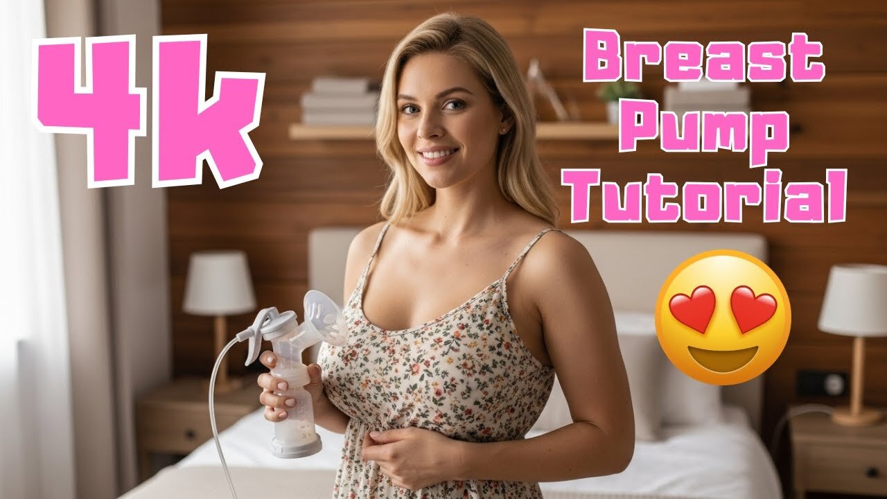 [4K] Breastfeeding with Luna | Tips & Breast Pump Tutorial | Pump With Me