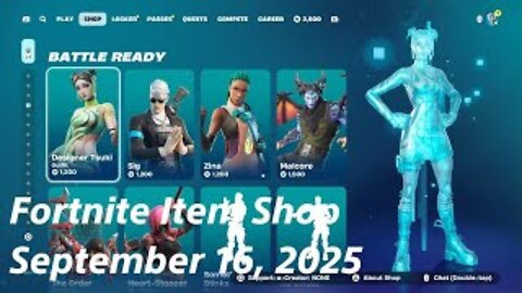 Fortnite Item Shop|September 16, 2025