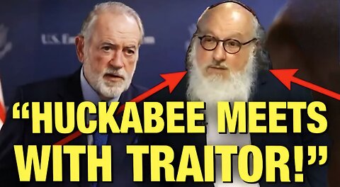 Israel Ambassador Mike Huckabee Secretly Met With Convicted Traitor To The U.S.!