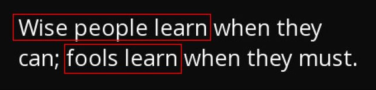 "Study" for "learning"; "to be wise", in the Bible ONLY?!