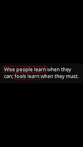 "Study" for "learning"; "to be wise", in the Bible ONLY?!