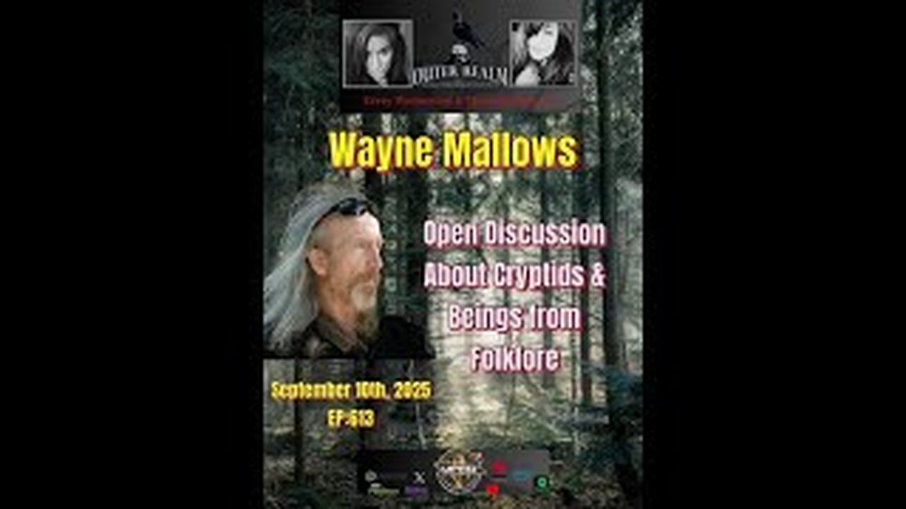 The Outer Realm - Open Discussion on Cryptids and Beings From Folklore -Guest Co Host Wayne Mallows
