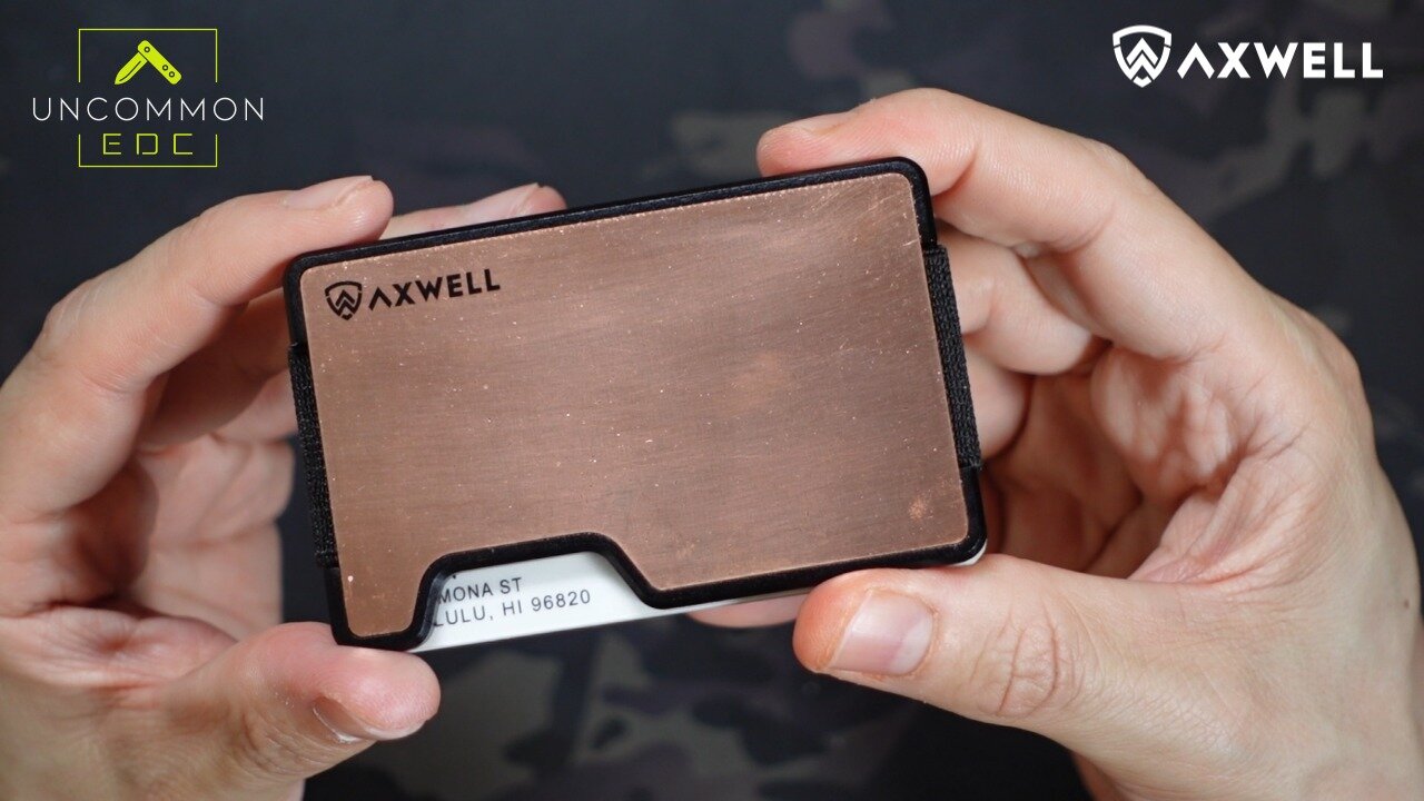 Axwell Wallet | Copper