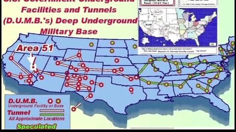 Secret D.U.M.B.S. & Underground Tunnels/32,000 Miles Worldwide