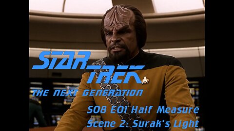 Star Trek The Next Generation S08E01 Half Measure Scene 2: Surak's Light