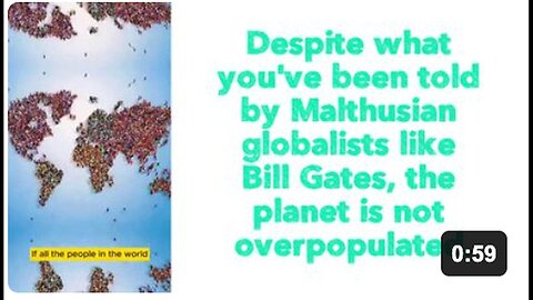 "Debunking Overpopulation Myths: Beyond Gates' Malthusian Globalist Perspective"