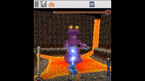 English Mega Man Legends: Great Adventure on 5 Islands P4: CH4 volcano and dog robots!