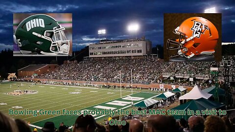Bowling Green faces a very tough road trip to face the Ohio Bobcats