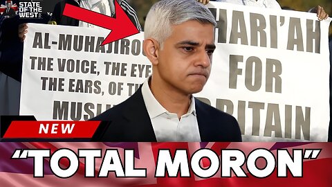 Sadiq Khan HUMILITAED Live On Stage | Crowd Turns Against Him