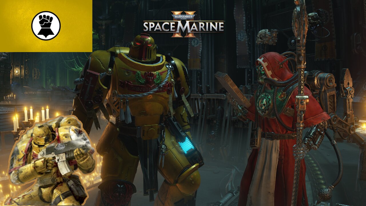 Space Marine 2 40K awesome Imperial Fists customization