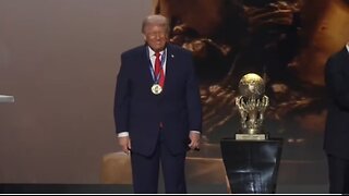 Trump Receives The FIRST EVER FIFA Peace Prize