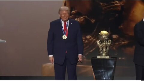 Trump Receives The FIRST EVER FIFA Peace Prize