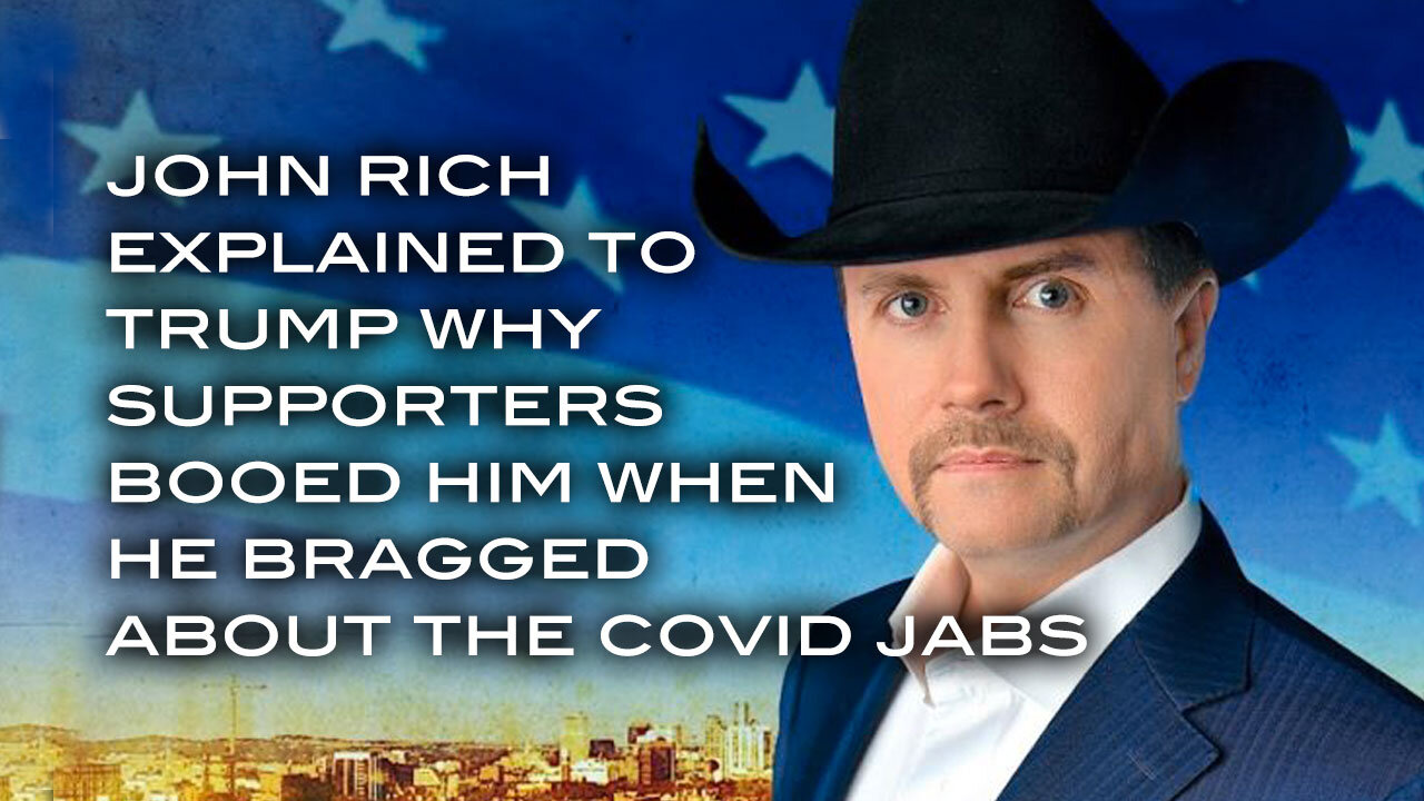 John Rich Explained To Trump Why Supporters Booed Him When He Bragged About the Covid Jabs